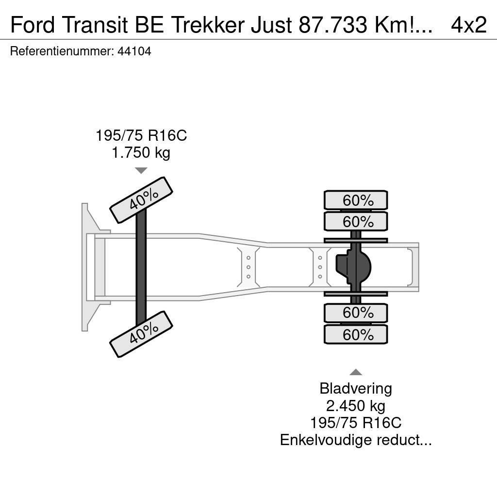 Ford Transit BE Trekker Just 87.733 Km! + Kuiper 2-assi Cabezas tractoras