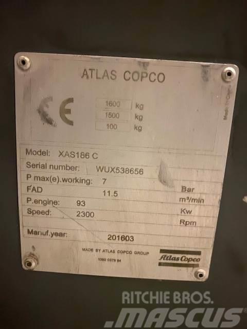 Atlas Copco XAS 186 Compresores