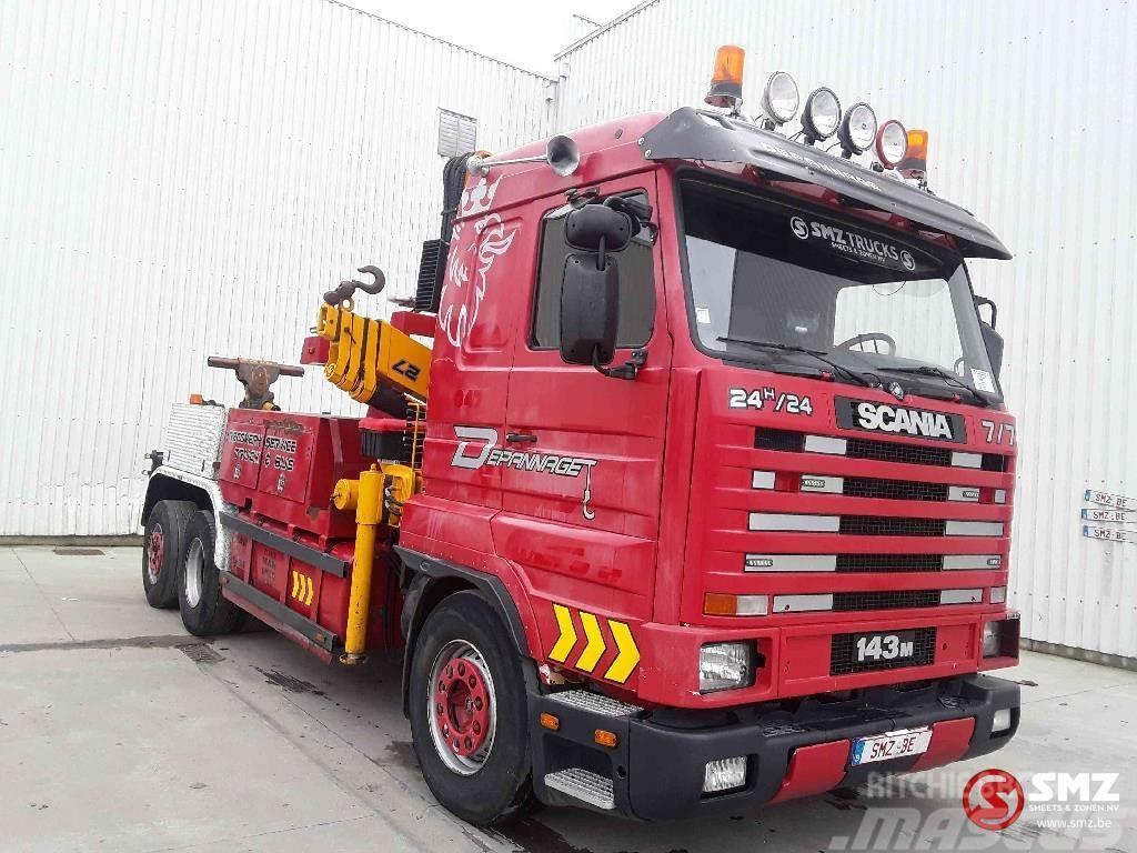 Scania 143 M Camiones grúa