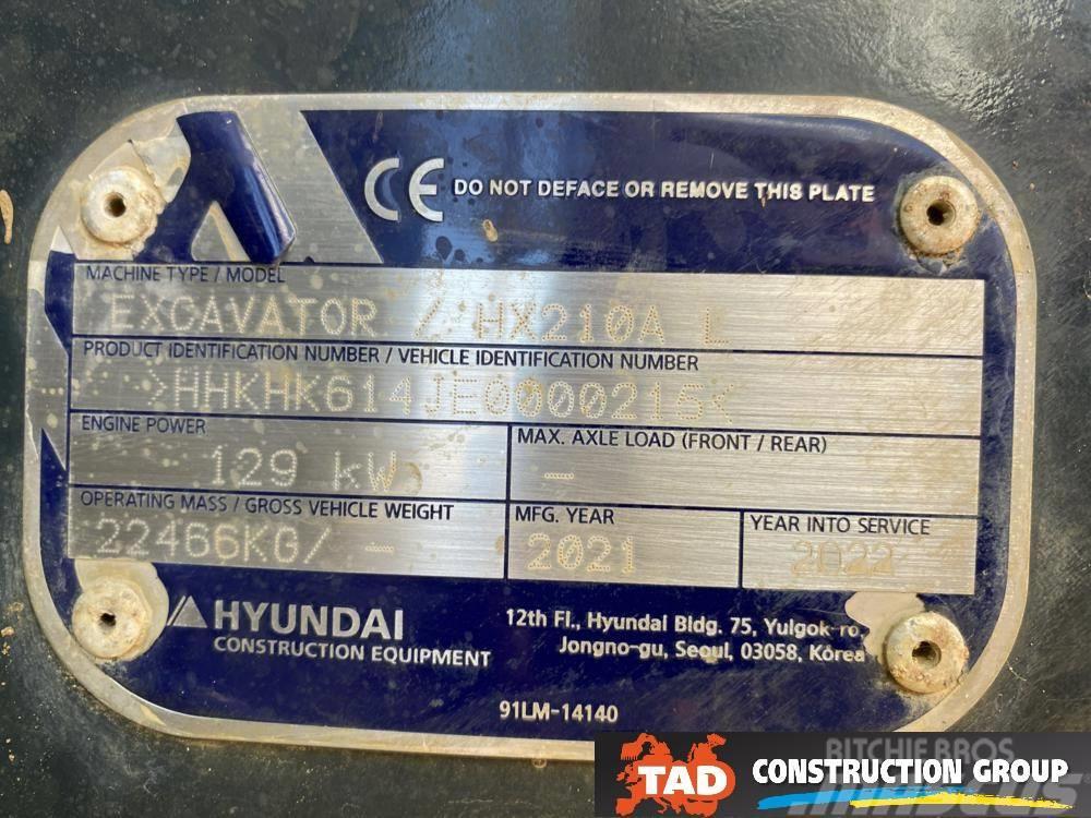 Hyundai HX210AL Excavadoras de cadenas