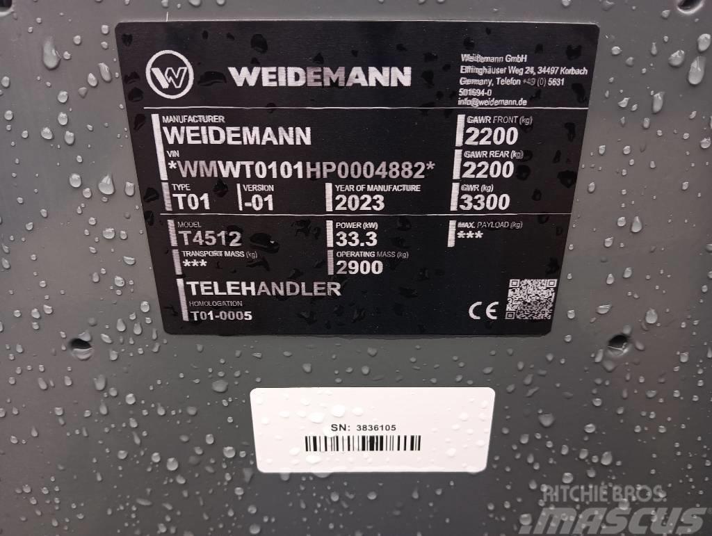 Weidemann T4512 Carretillas telescópicas