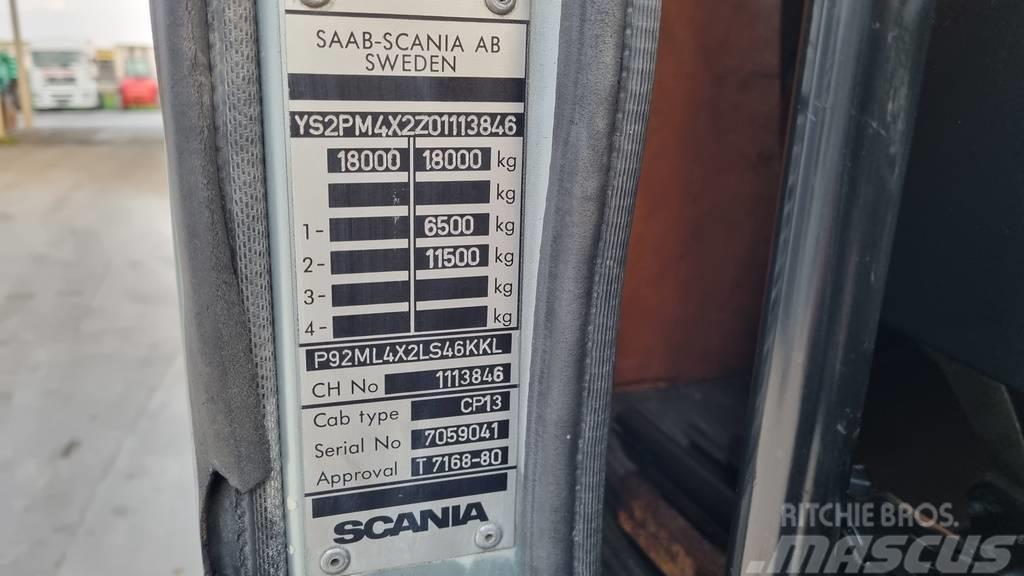 Scania 92H 300 4x2 stake body - spring Camiones plataforma