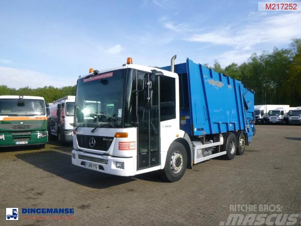 Mercedes-Benz Econic 2629 6x2 RHD Faun refuse truck Camiones de basura