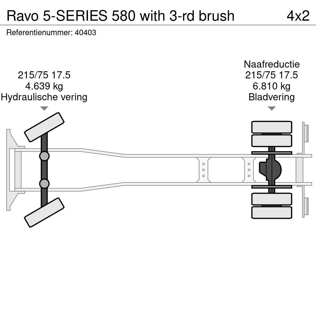 Ravo 5-SERIES 580 with 3-rd brush Otros tipos de vehículo de asistencia