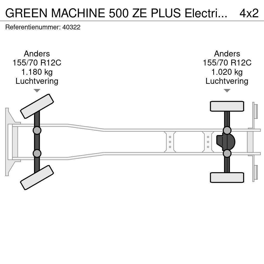 Green Machines 500 ZE PLUS Electric sweeper Otros tipos de vehículo de asistencia