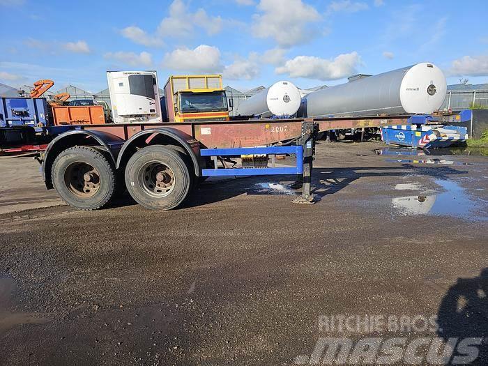 Köhler Elmshorn 2 axle | 20 foot | container chassis | st Semirremolques portacontenedores