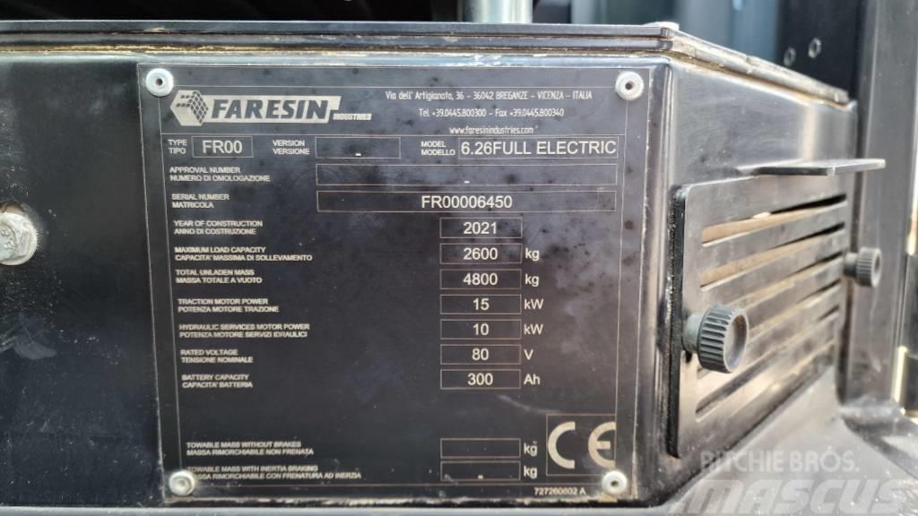Faresin F6.26 E Carretillas telescópicas