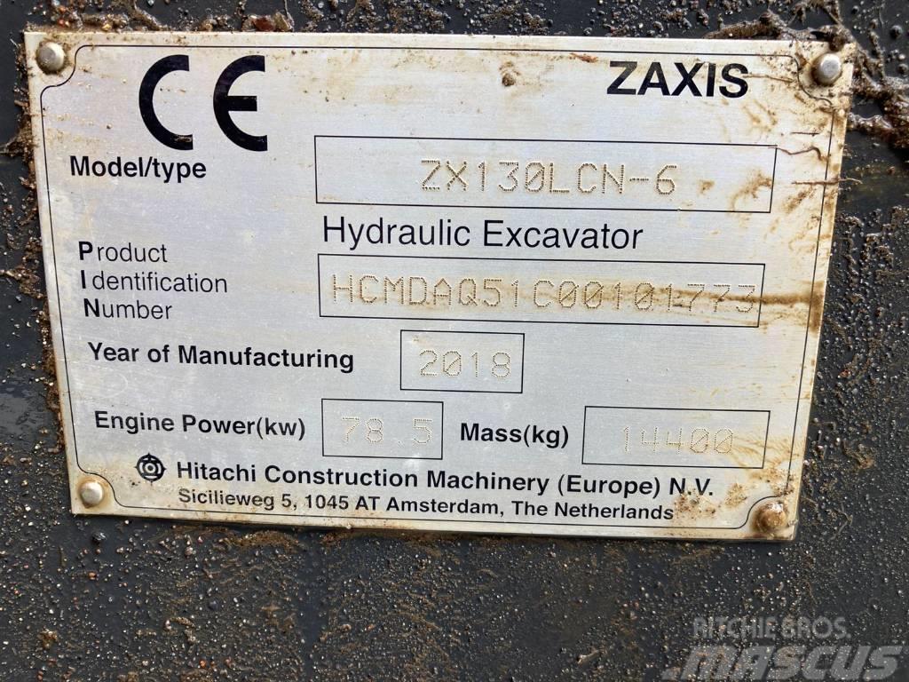 Hitachi Zaxis 130 lcn-6 Excavadoras 7t - 12t