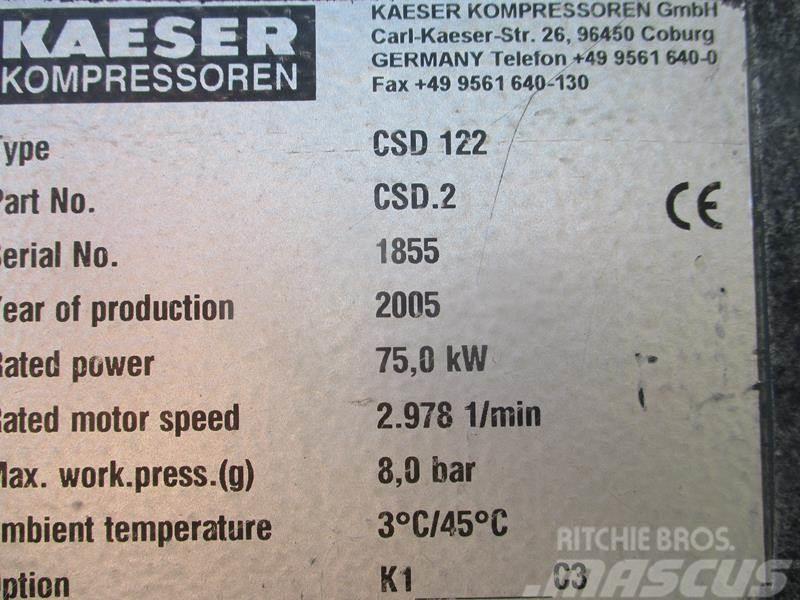 Kaeser CSD 122 Compresores