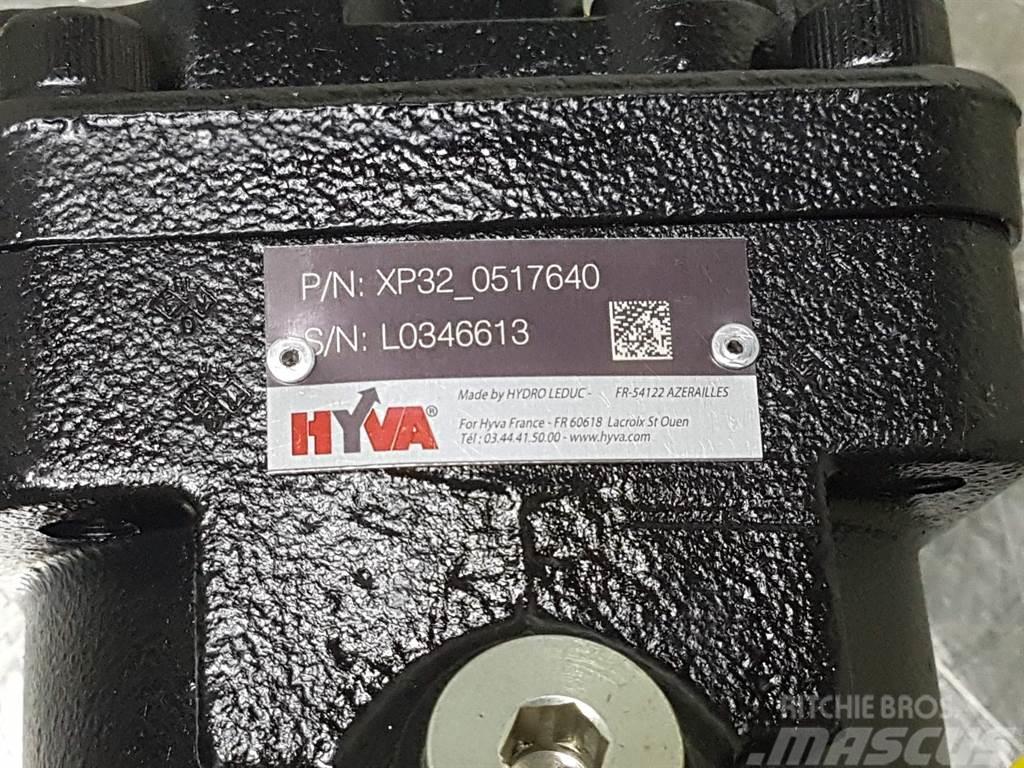 Hyva XP32_0517640-Hydraulic motor/Hydraulikmotor Hidráulicos