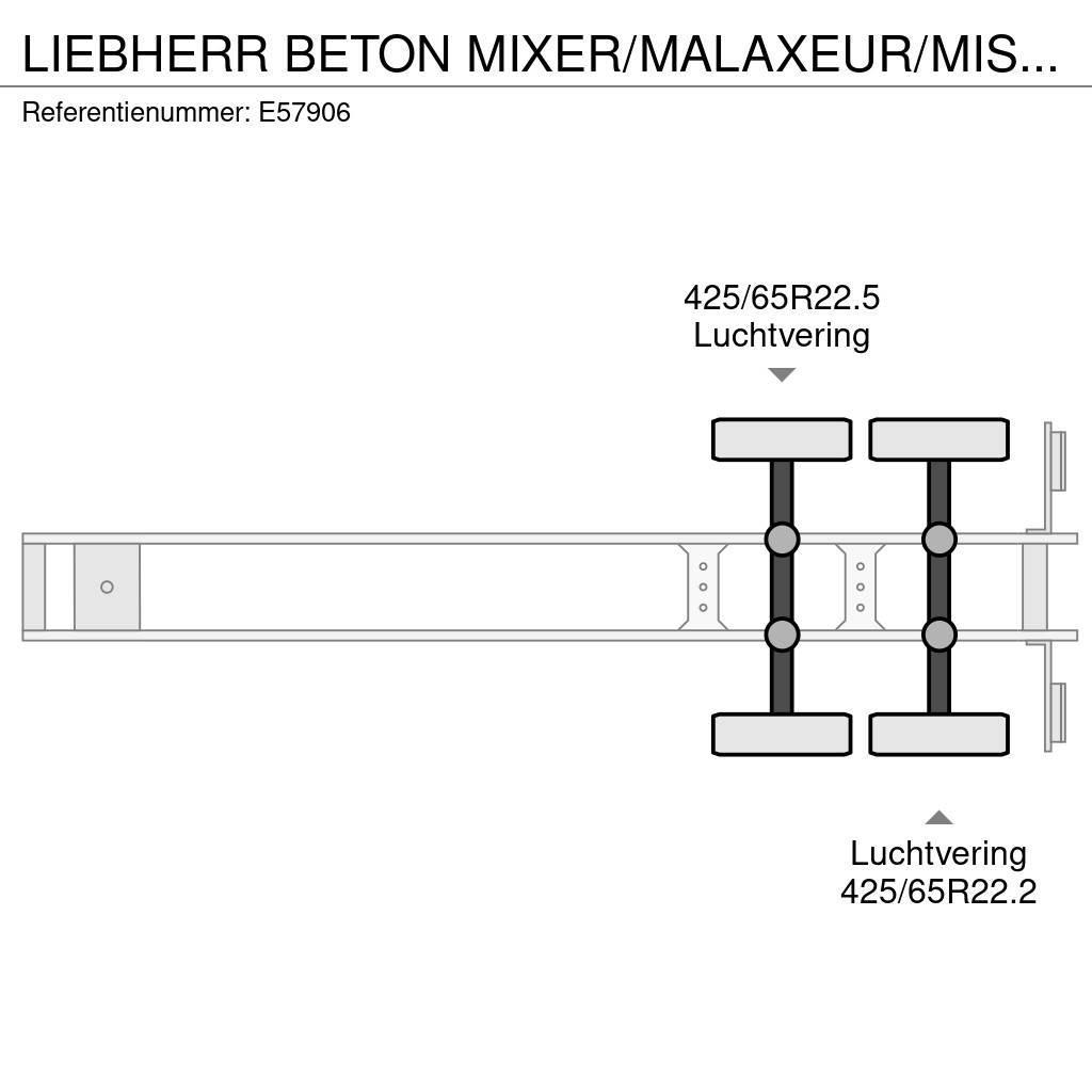 Liebherr BETON MIXER/MALAXEUR/MISCHER HTM 1204 - 12M³ Otros semirremolques