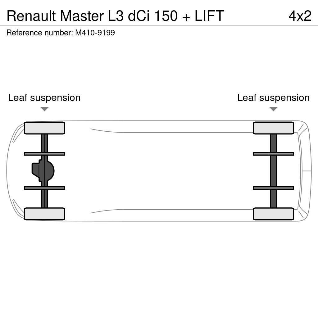 Renault Master L3 dCi 150 + LIFT Otras furgonetas