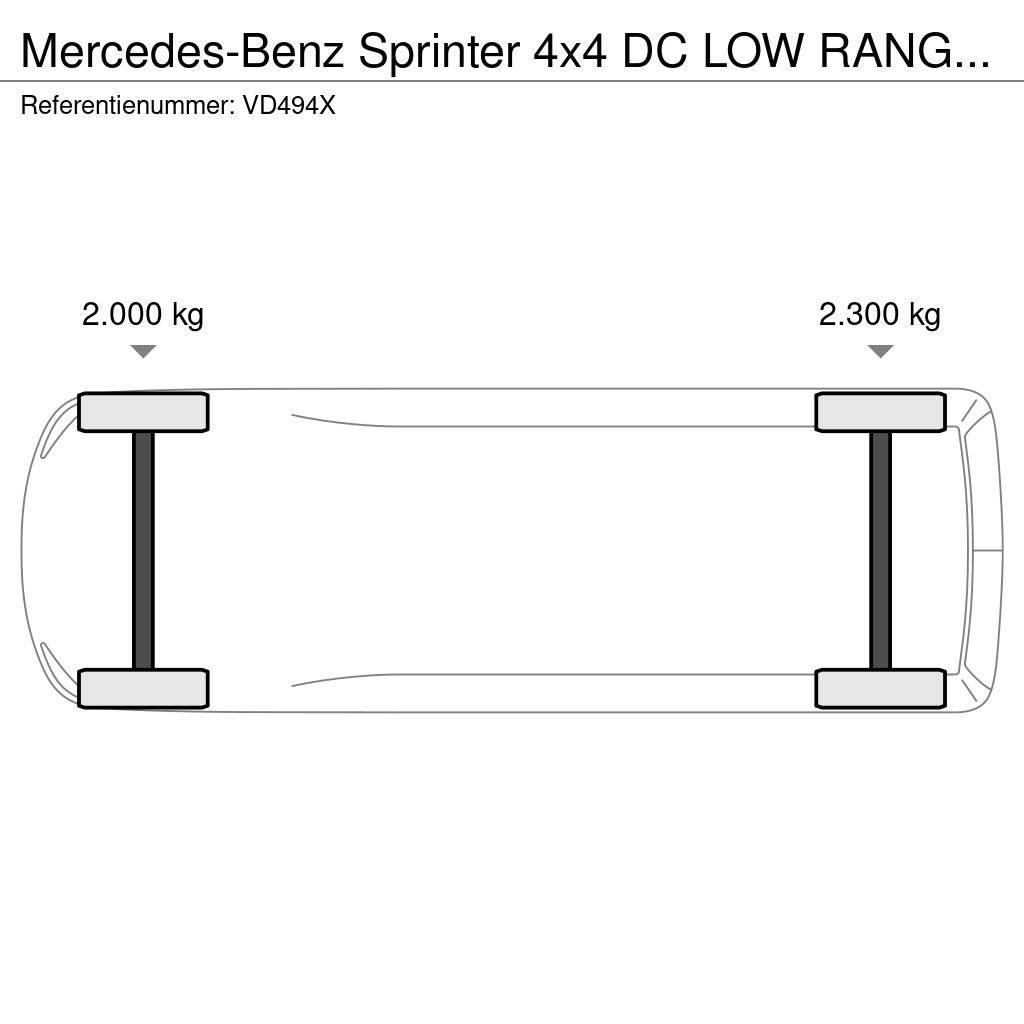 Mercedes-Benz Sprinter 4x4 DC LOW RANGE BE-LICENSE 10-TON Otras furgonetas