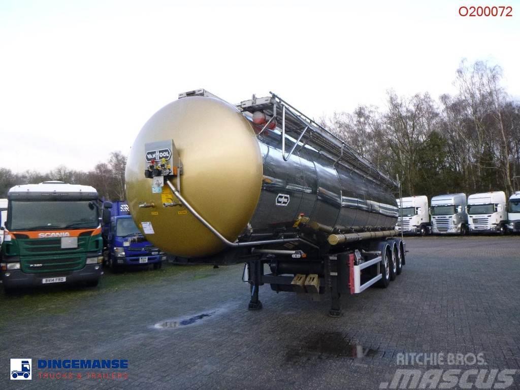 Van Hool Chemical tank inox L4BH 30 m3 / 1 comp / ADR 29/08 Semirremolques cisterna