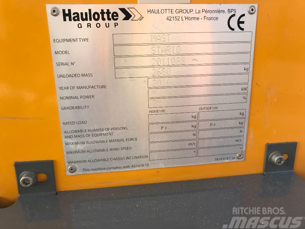 HAULOTTE STAR 10 - NEW BATTERIES Ascensores de personal y montacargas de acceso