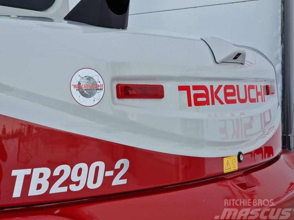 Takeuchi TB290-2 2PC med SMP rotortilt Mini excavadoras < 7t