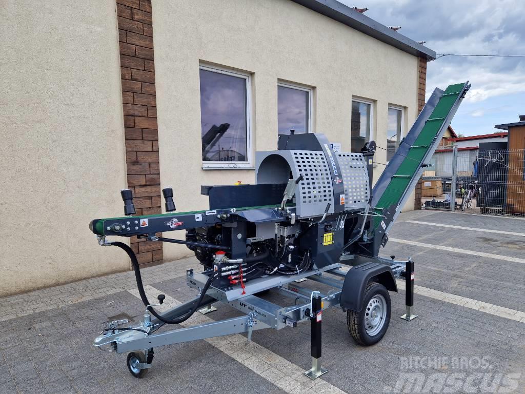 Trak-Met Piło łuparka mobilna jezdna PLD-480 48cm/30 TON Procesadoras y cortadoras de leña