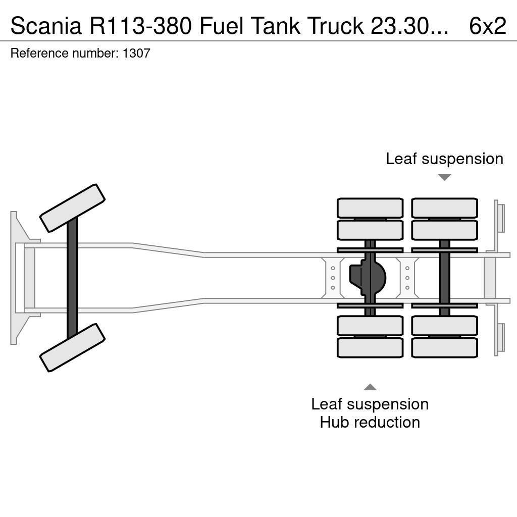 Scania R113-380 Fuel Tank Truck 23.300 Liters 10 Tyre Man Camiones cisterna