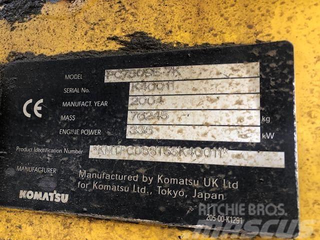 Komatsu PC 750 SE-7K Excavadoras de cadenas