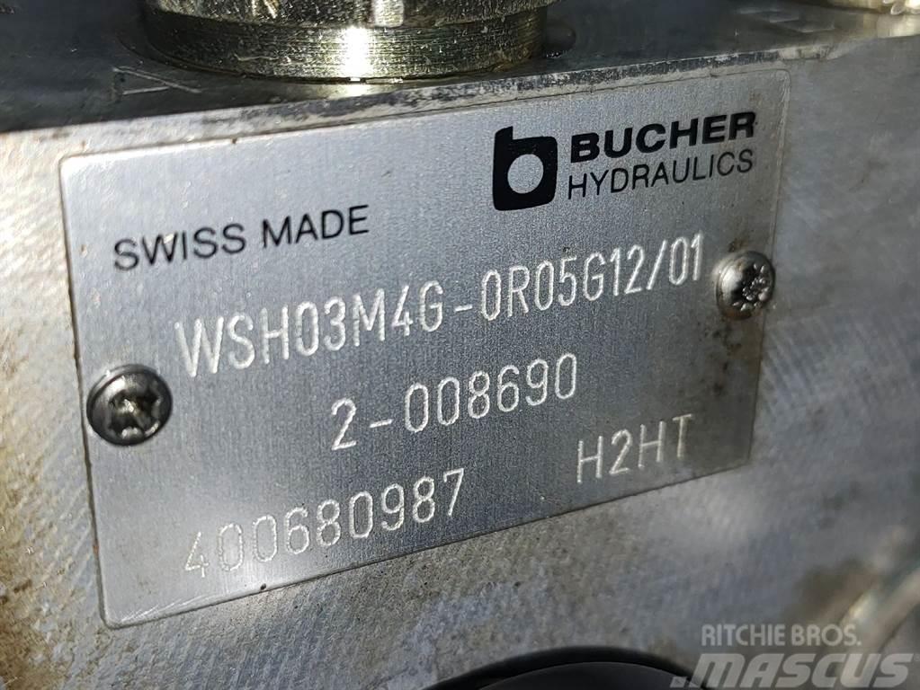 Bucher CITYCAT5000-Bucher Hydraulics WSH03M4G-Valve Hidráulicos
