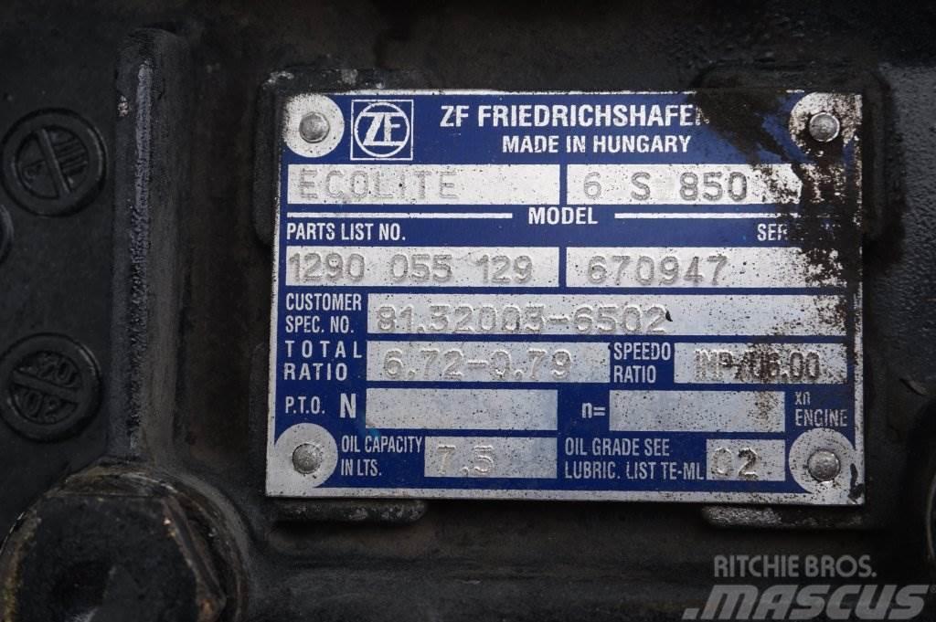 ZF 6S850OD L2000 SAE2 Cajas de cambios