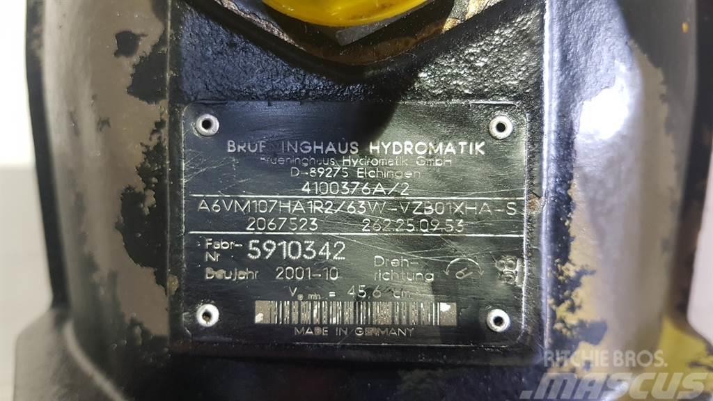 Brueninghaus Hydromatik A6VM107HA1R2/63W - Almann AZ150 - Drive motor Hidráulicos