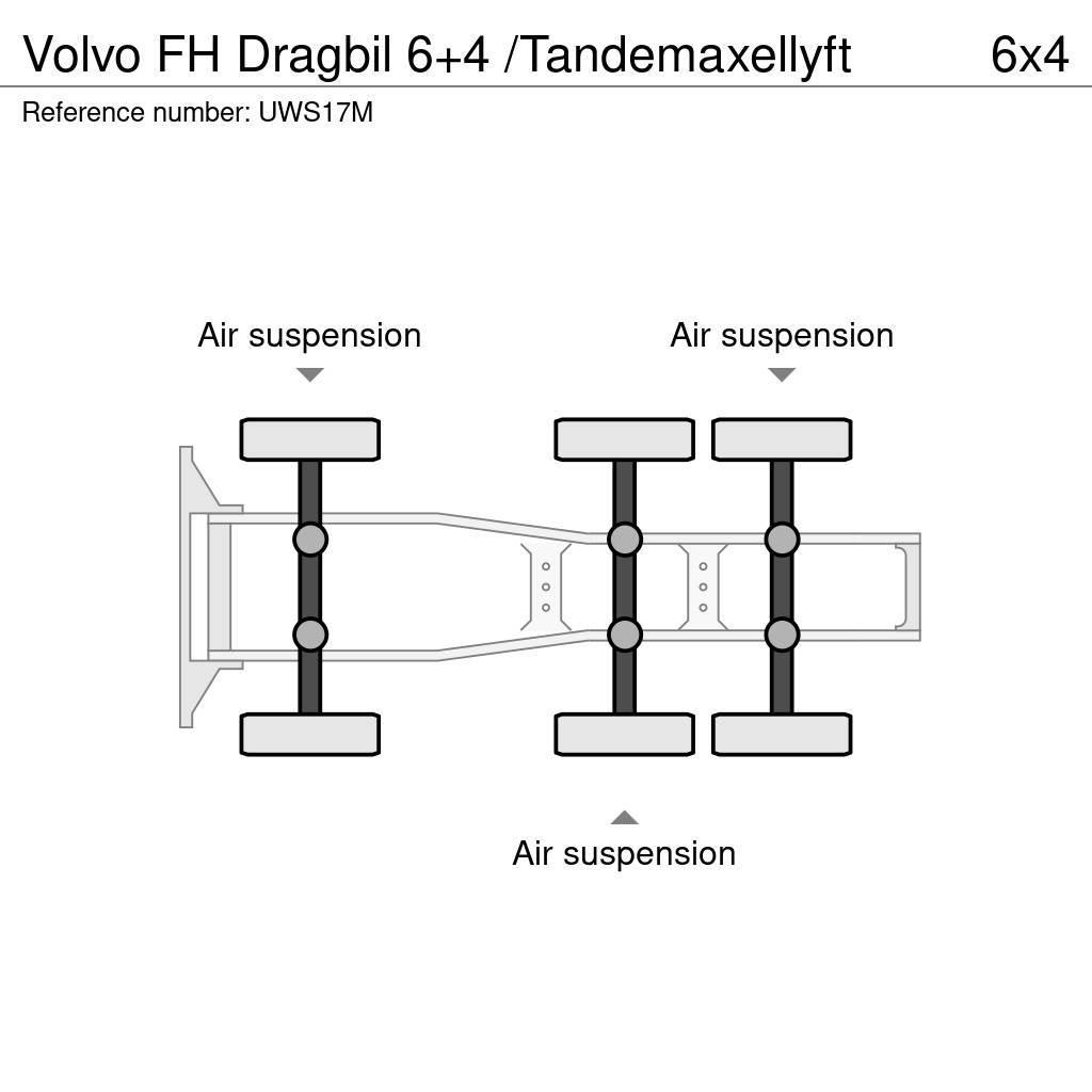 Volvo FH Dragbil 6+4 /Tandemaxellyft Cabezas tractoras