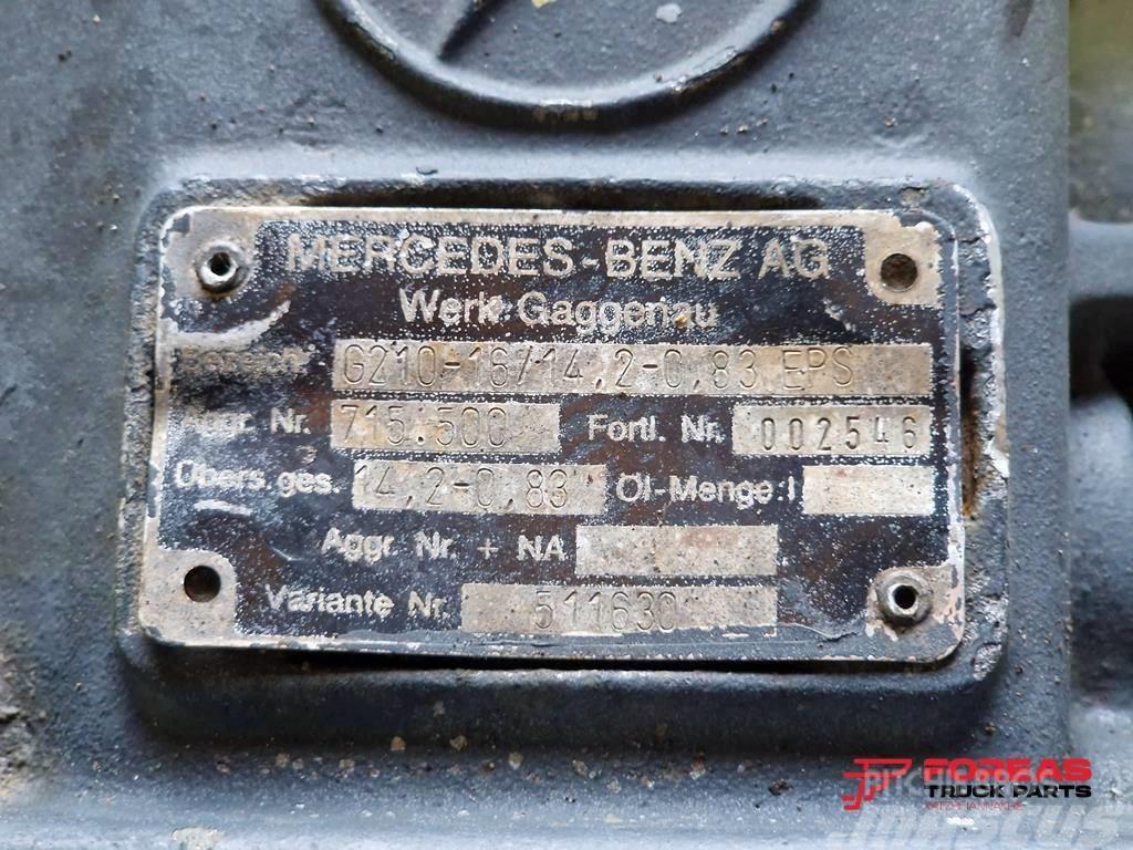 Mercedes-Benz G 210-16 INTARDER Cajas de cambios