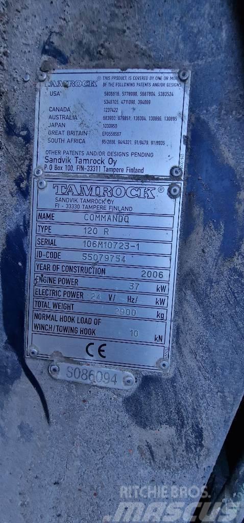 Tamrock Commando 120R Perforadoras de superficie
