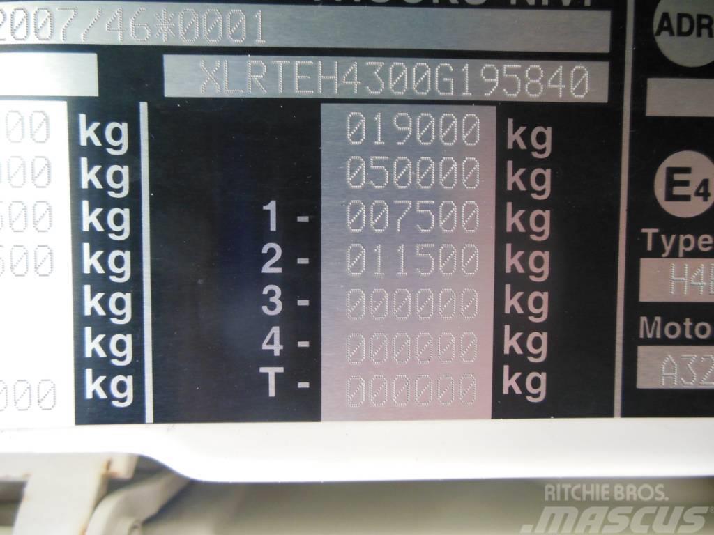 DAF XF106.480 SSC, LowDeck, Nezávislá klima Cabezas tractoras