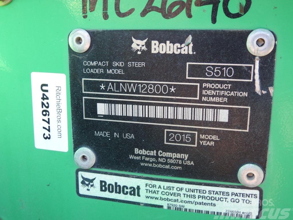 Bobcat S 510 Minicargadoras