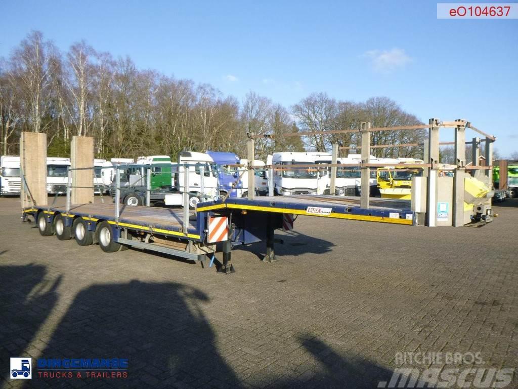 Faymonville 4-axle semi-lowbed trailer 60 t + ramps Semirremolques de góndola rebajada