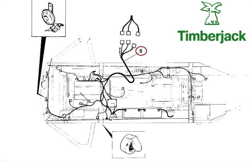 Timberjack / John Deere F030361 Electrónicos
