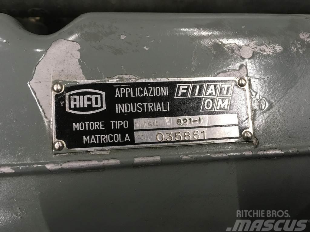 Fiat 821-I GENERATOR 110KVA USED Generadores diesel