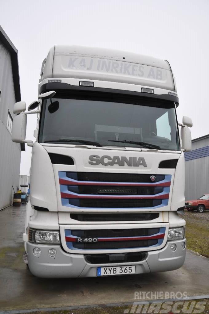Scania R490 LB6X2MNB Camiones portacontenedores