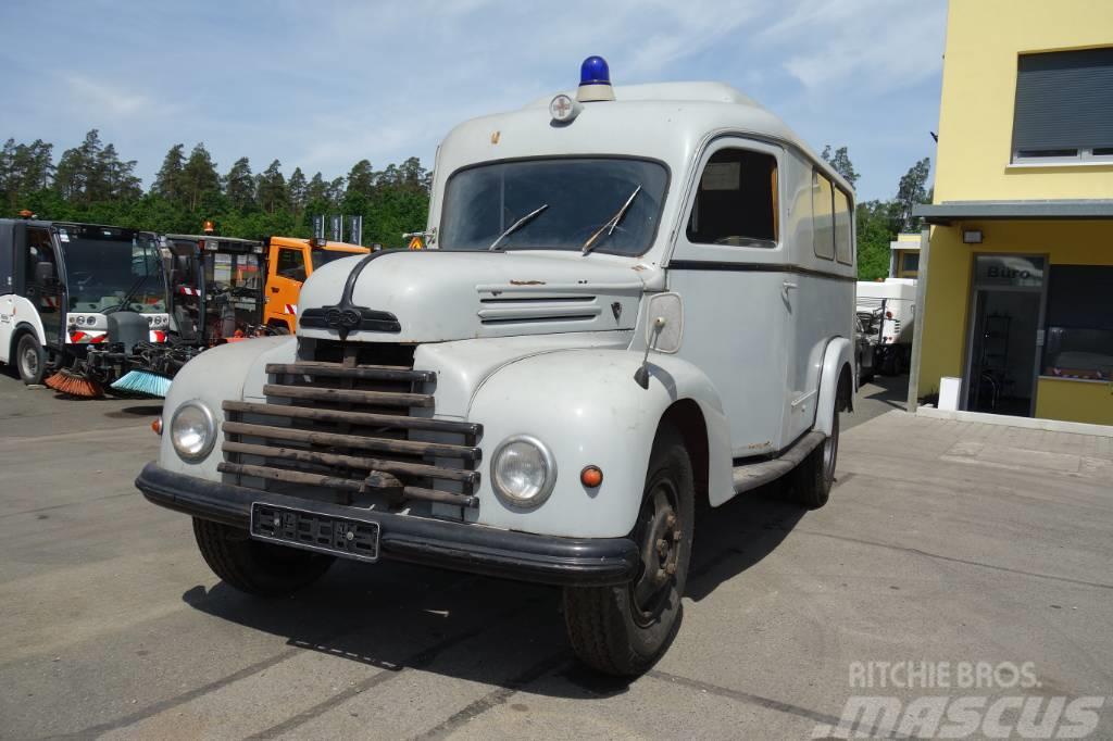 Ford Ford FK 3500 V8 mit H-Kennzeichen Oldtimer Ambulancias