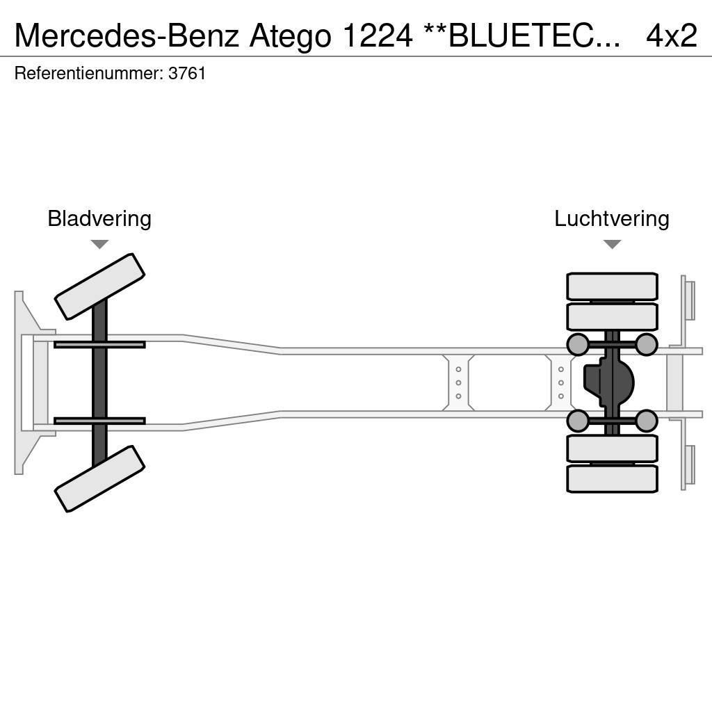 Mercedes-Benz Atego 1224 **BLUETEC 4-MANUAL GEARBOX** Camiones caja cerrada
