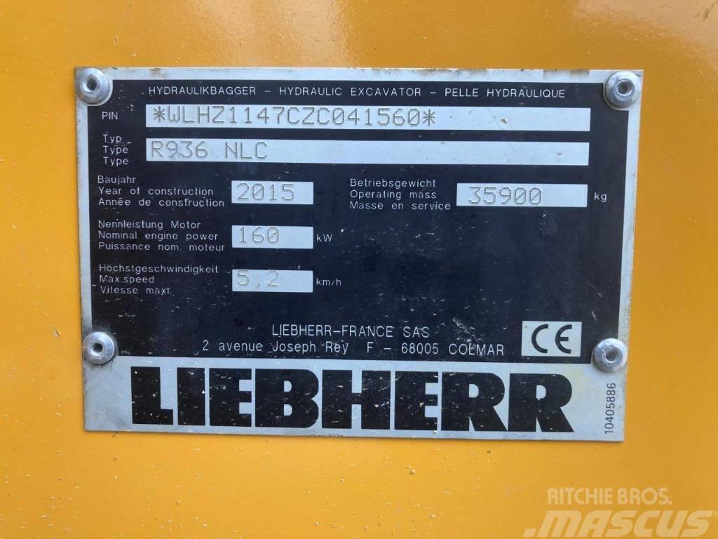 Liebherr 936 Excavadoras de cadenas