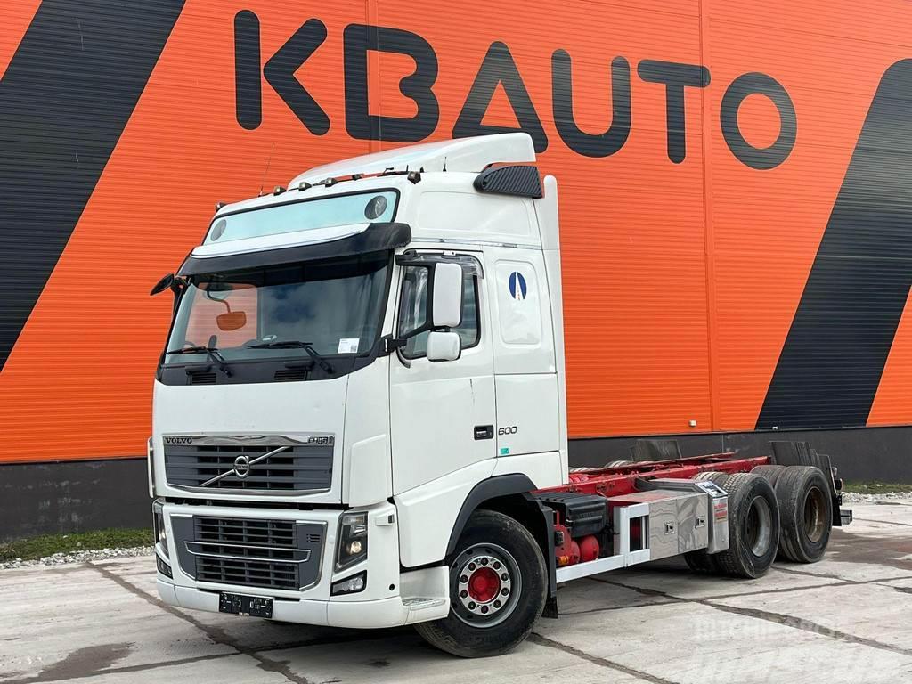 Volvo FH 16 600 6x4 RETARDER / CHASSIS L=6289 mm Camiones chasis