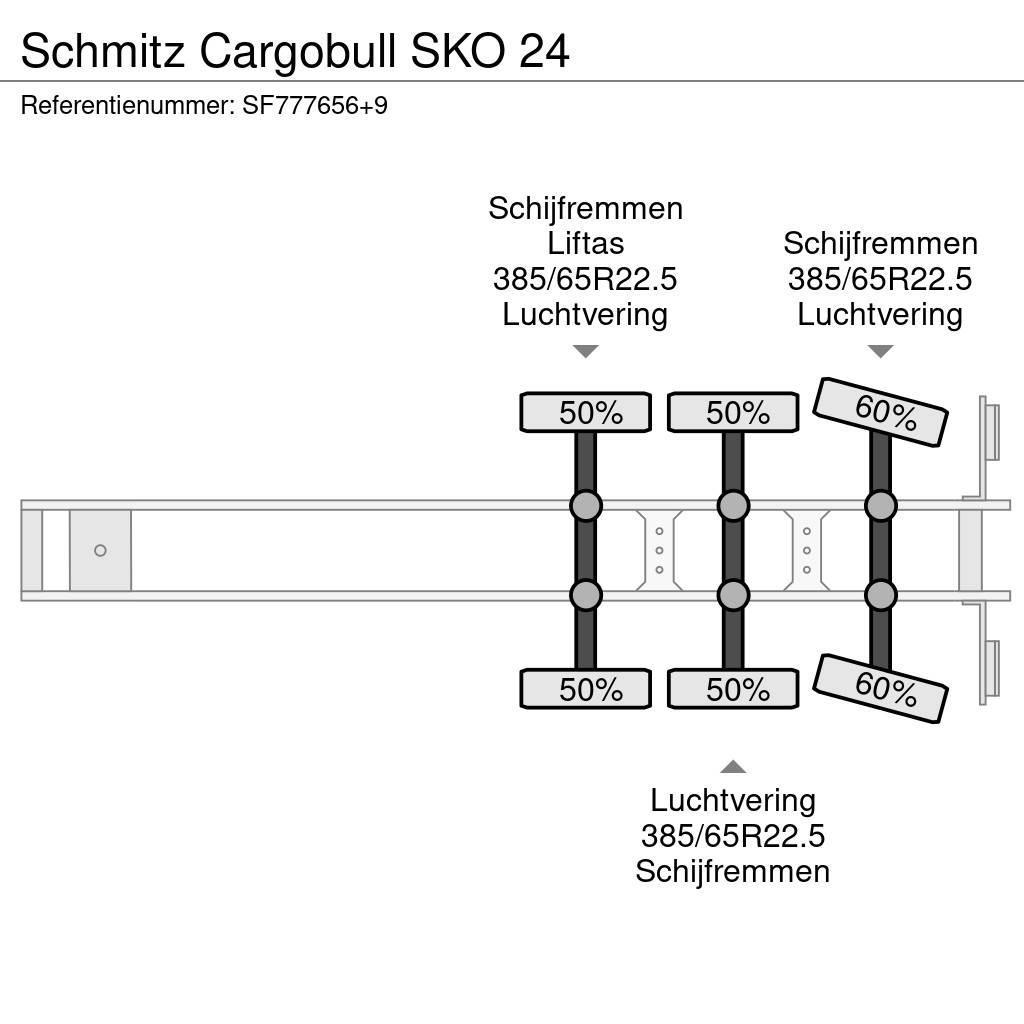 Schmitz Cargobull SKO 24 Semirremolques con carrocería de caja