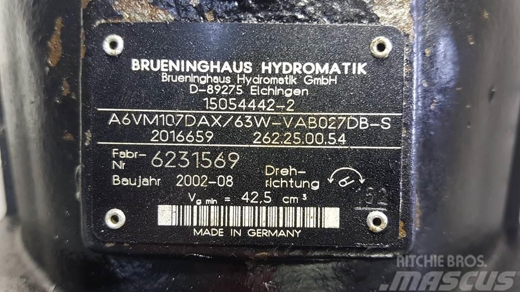 Brueninghaus Hydromatik A6VM107DAX/63W - Bucher Citycat 5000 - Drive motor Hidráulicos