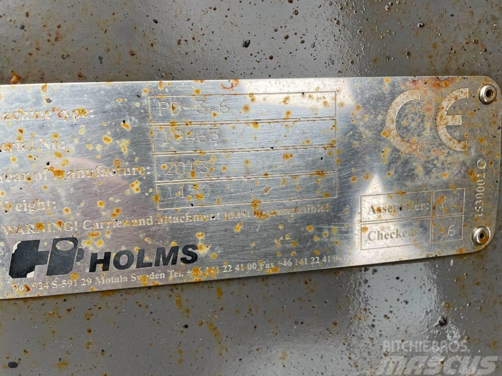 Holms PD 3,6 Láminas y cuñas quitanieves