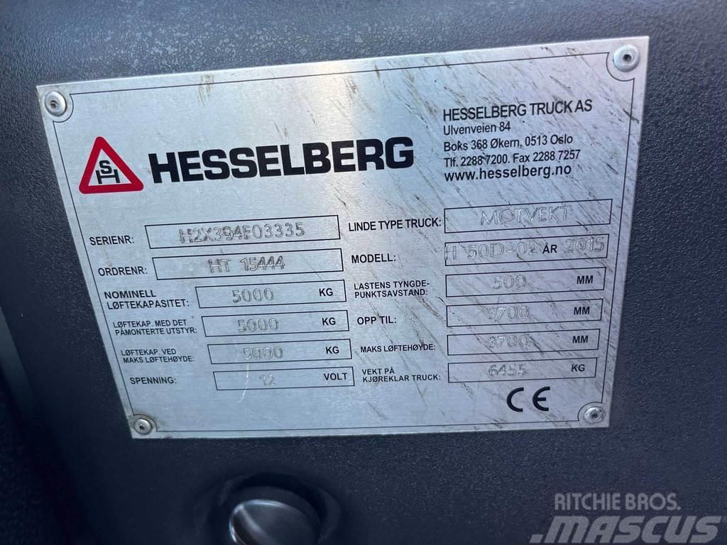 Linde H50D-02 5 TON / 5 METERS Carretillas diesel