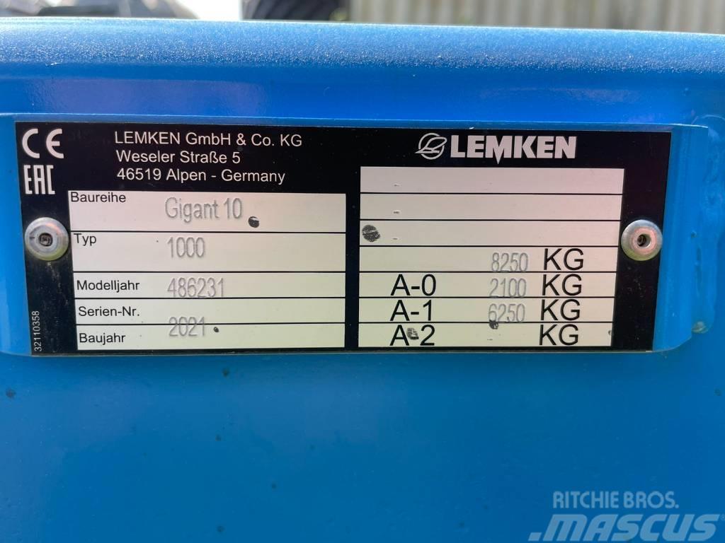 Lemken System Trac Gigant 10/1000 System-Kompaktor Cultivadores