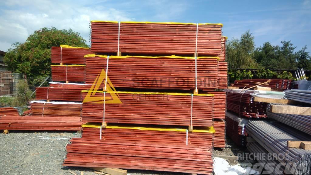  Scaffolding Gerüst 500qm T.Plettac Holz vom Herste Andamios