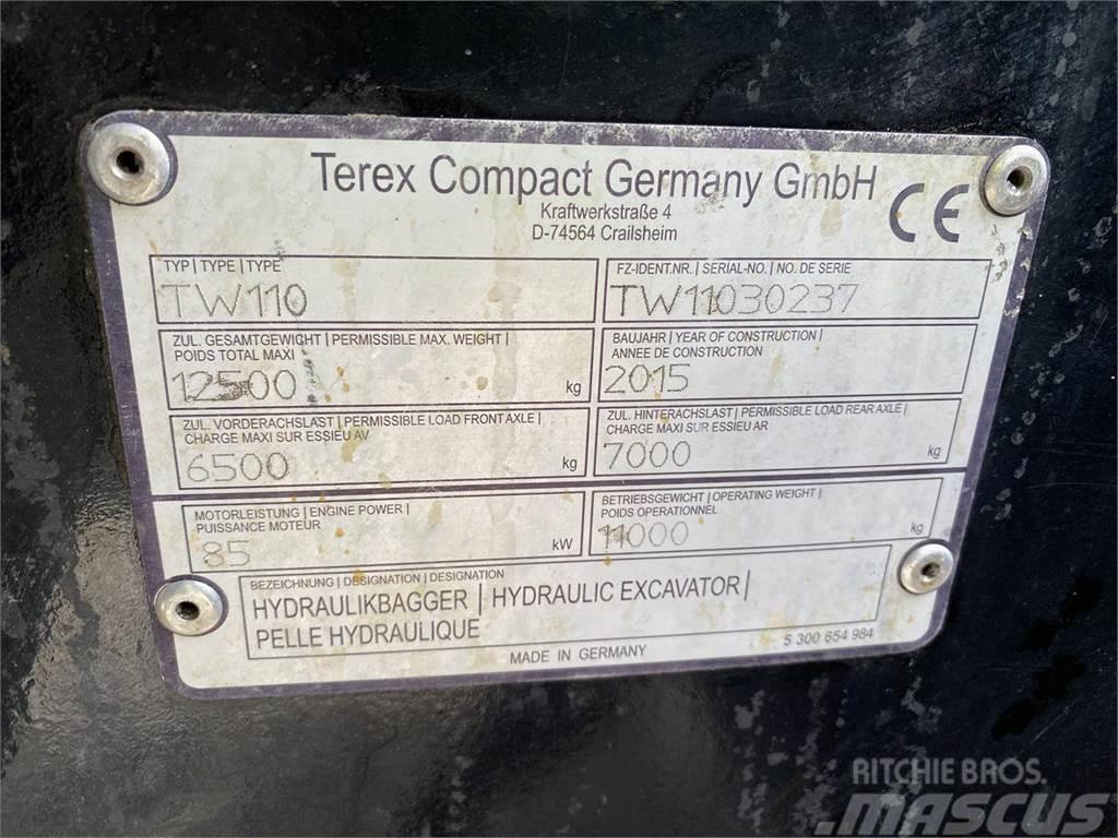 Terex TW110 Excavadoras de ruedas