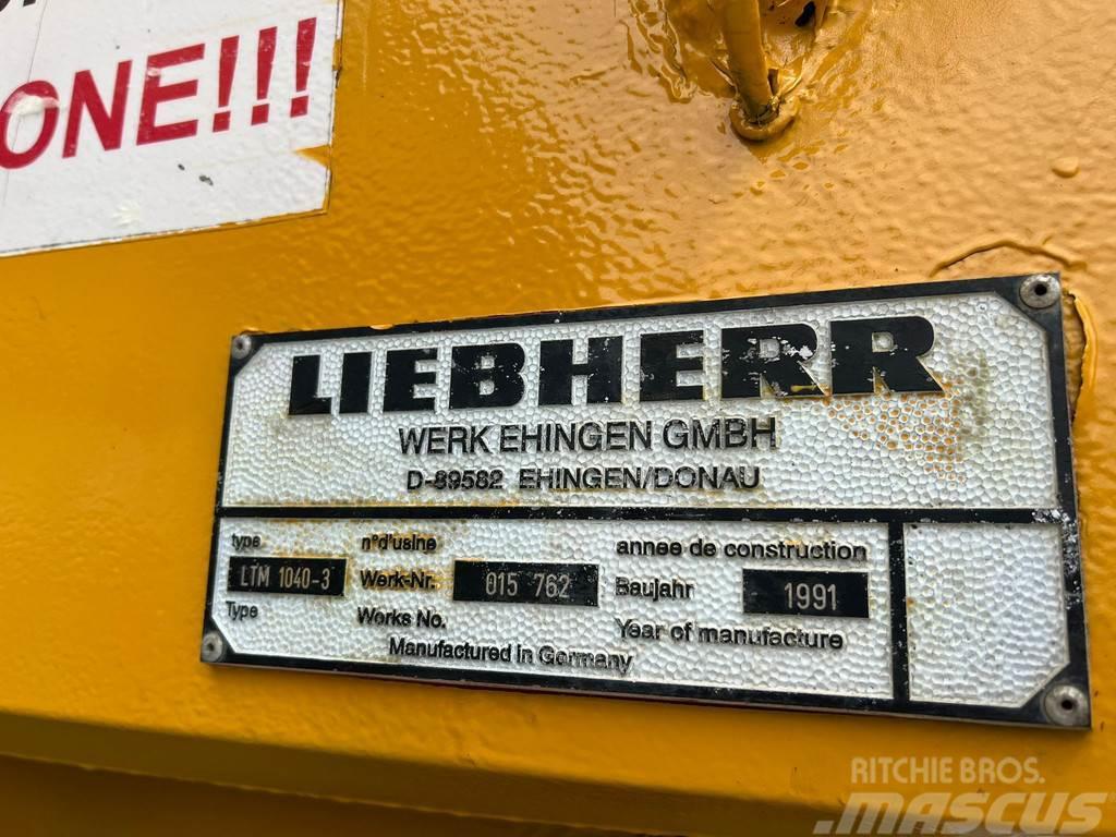 Liebherr LTM 1040 Automacara Grúas todo terreno