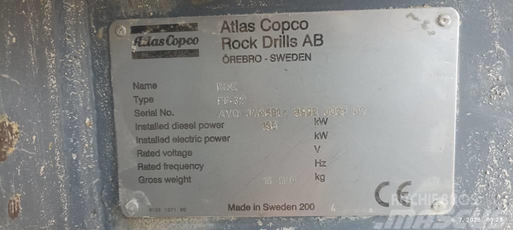Atlas Copco F6 Perforadoras de superficie