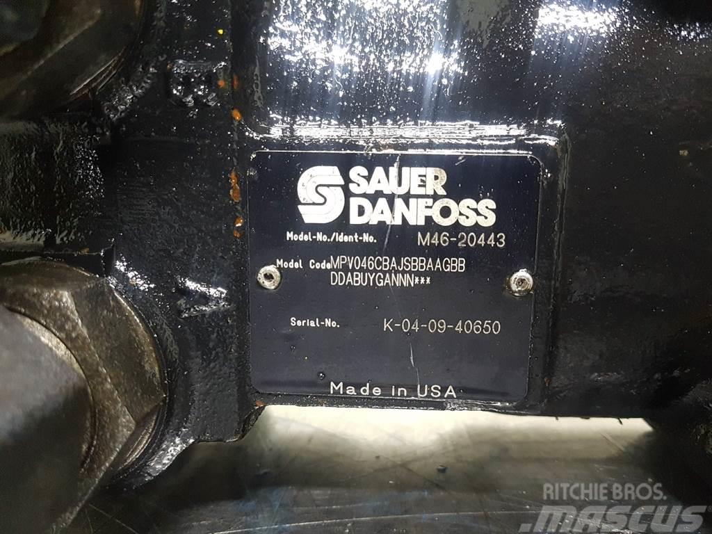 Sauer Danfoss MPV046CBAJSBBAAGBBD - M46-20443 - Drive pump Hidráulicos