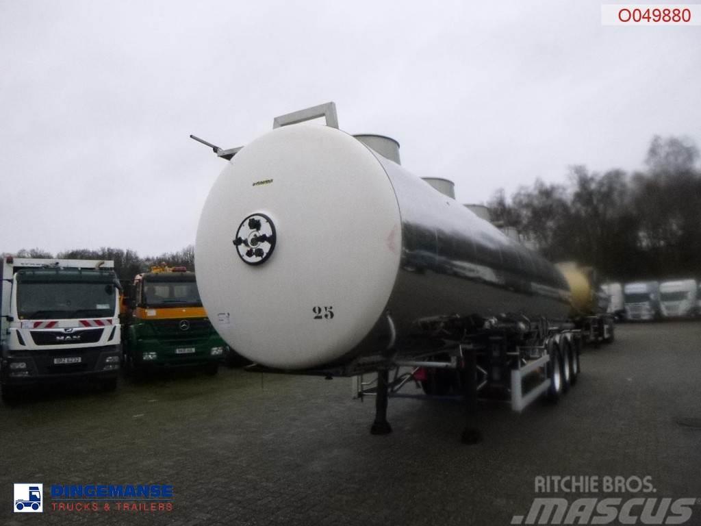 Magyar Chemical tank inox L4BH 33.5 m3 / 1 comp / ADR 24/ Semirremolques cisterna